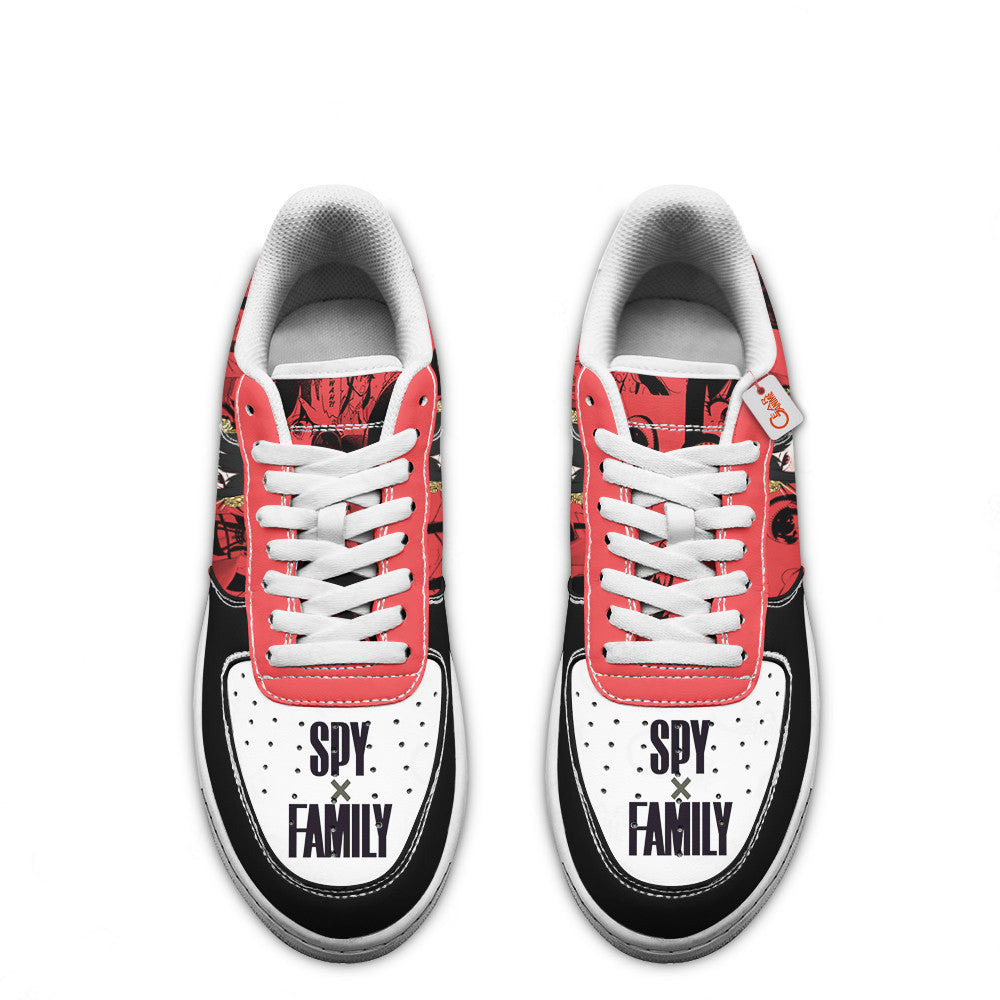 Baskets Anime Yor Forger en Cuir Chaussures Basses Unisexes Anime Manga