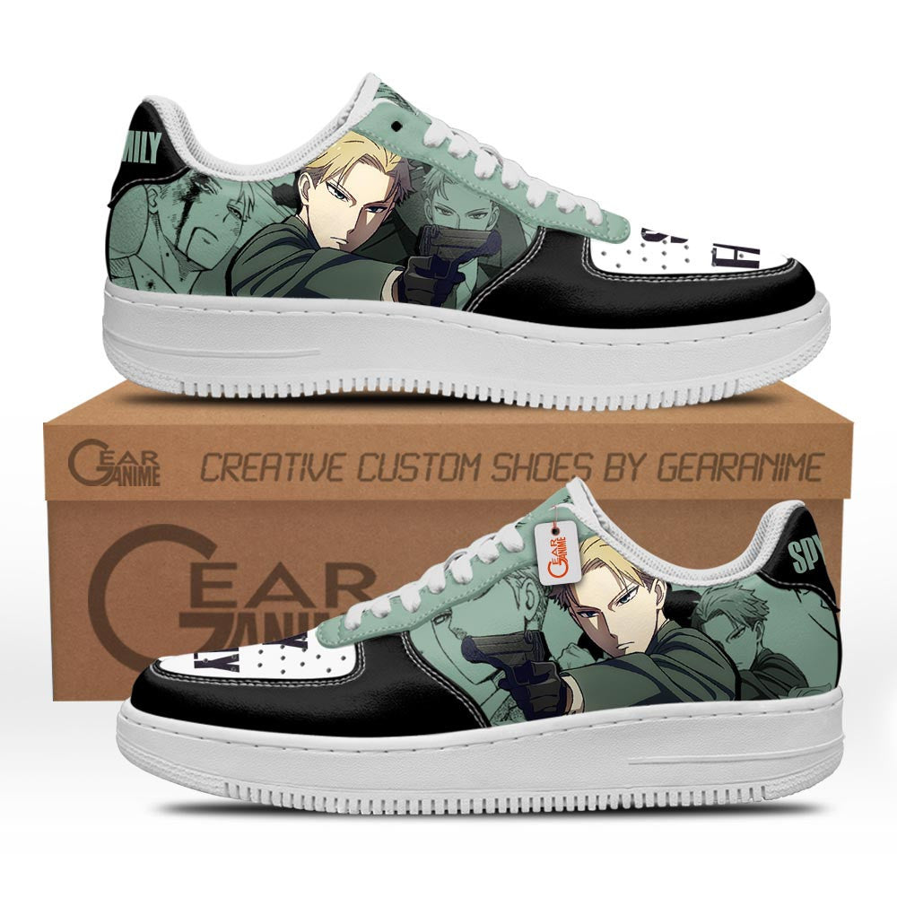 Baskets Anime Loid Forger en Cuir Chaussures Basses Unisexes Anime Manga