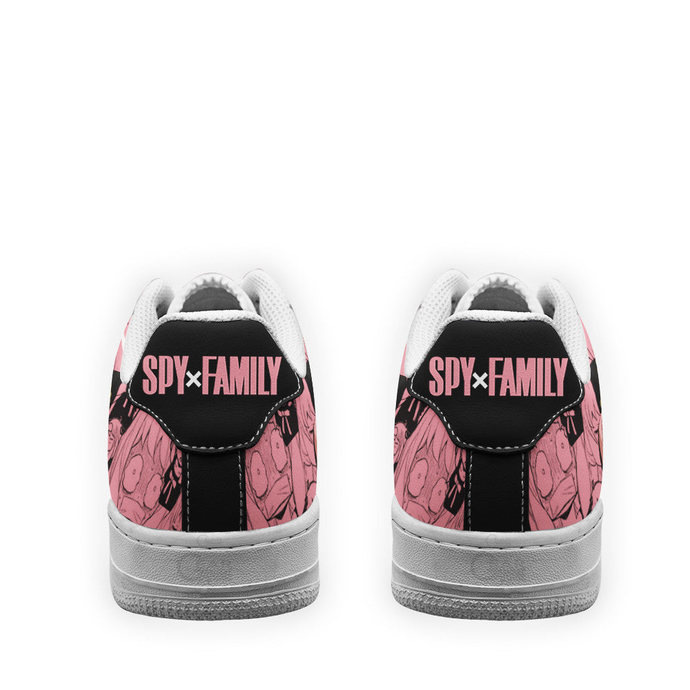 Baskets Anime Anya Forger en Cuir Chaussures Basses Unisexes Anime Manga