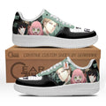 Baskets Anime Forger Family en Cuir Chaussures Basses Unisexes Anime Manga