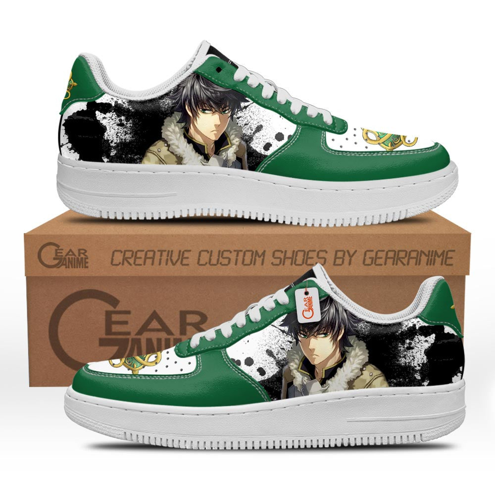 Baskets Anime Naofumi Iwatani Chimera Shield en Cuir Chaussures Basses Unisexes Anime Manga