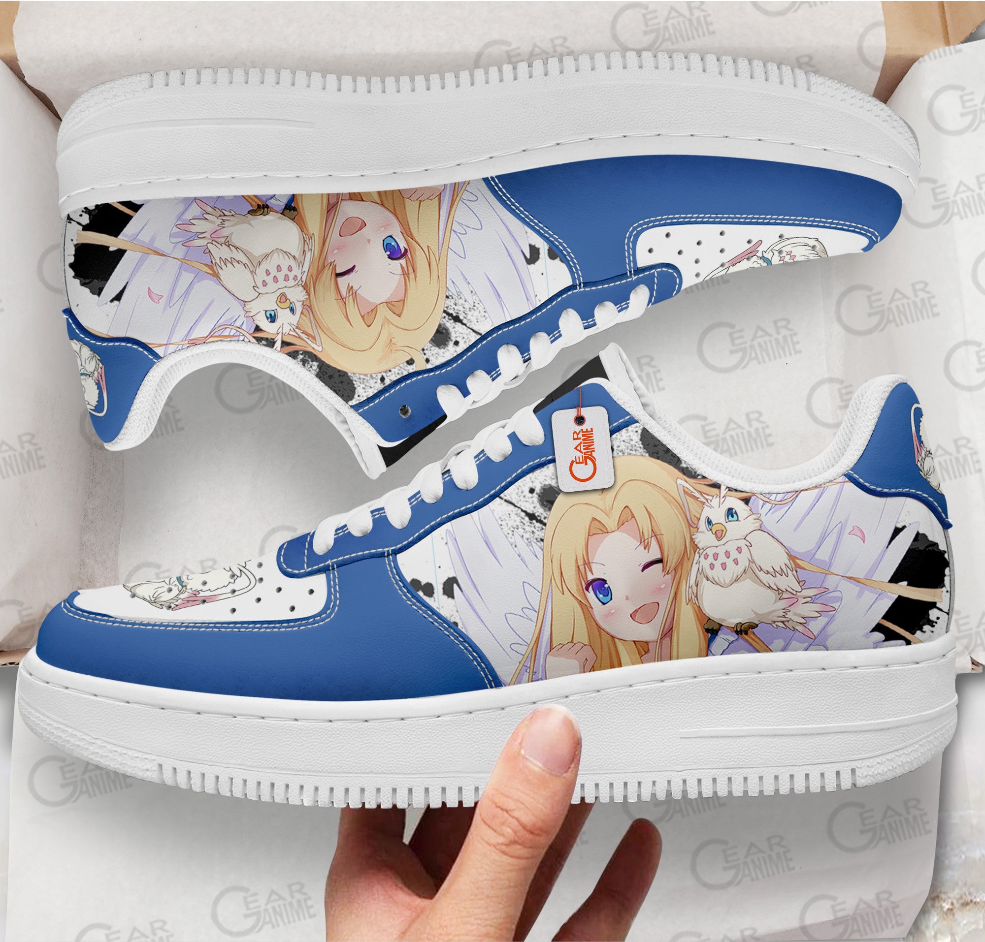 Baskets Anime Filo Custom Low-Top Leather Sneakers Fat Chicken Comfort Fit en Cuir Chaussures Basses Unisexes Anime Manga