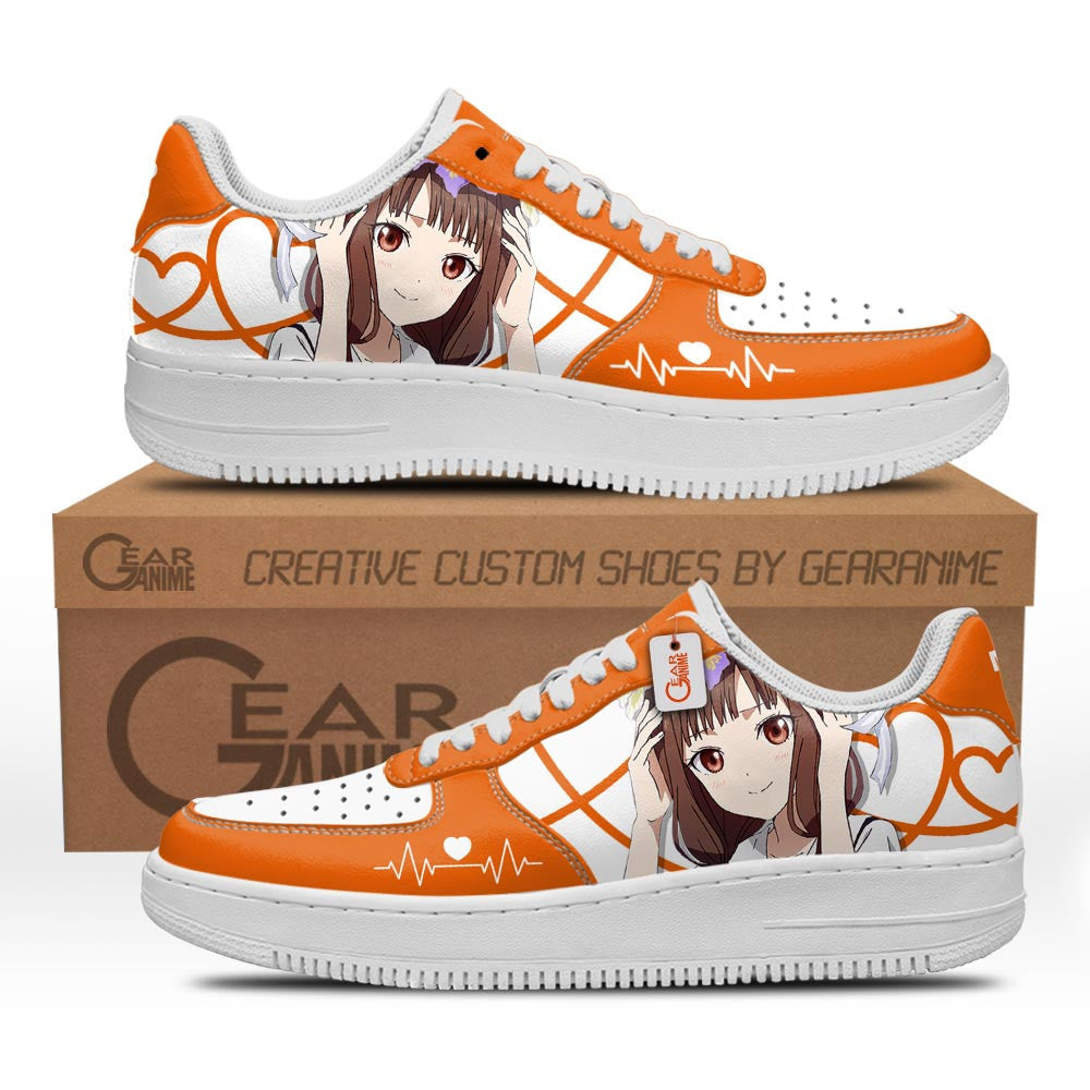 Baskets Anime Miko Iino en Cuir Chaussures Basses Unisexes Anime Manga