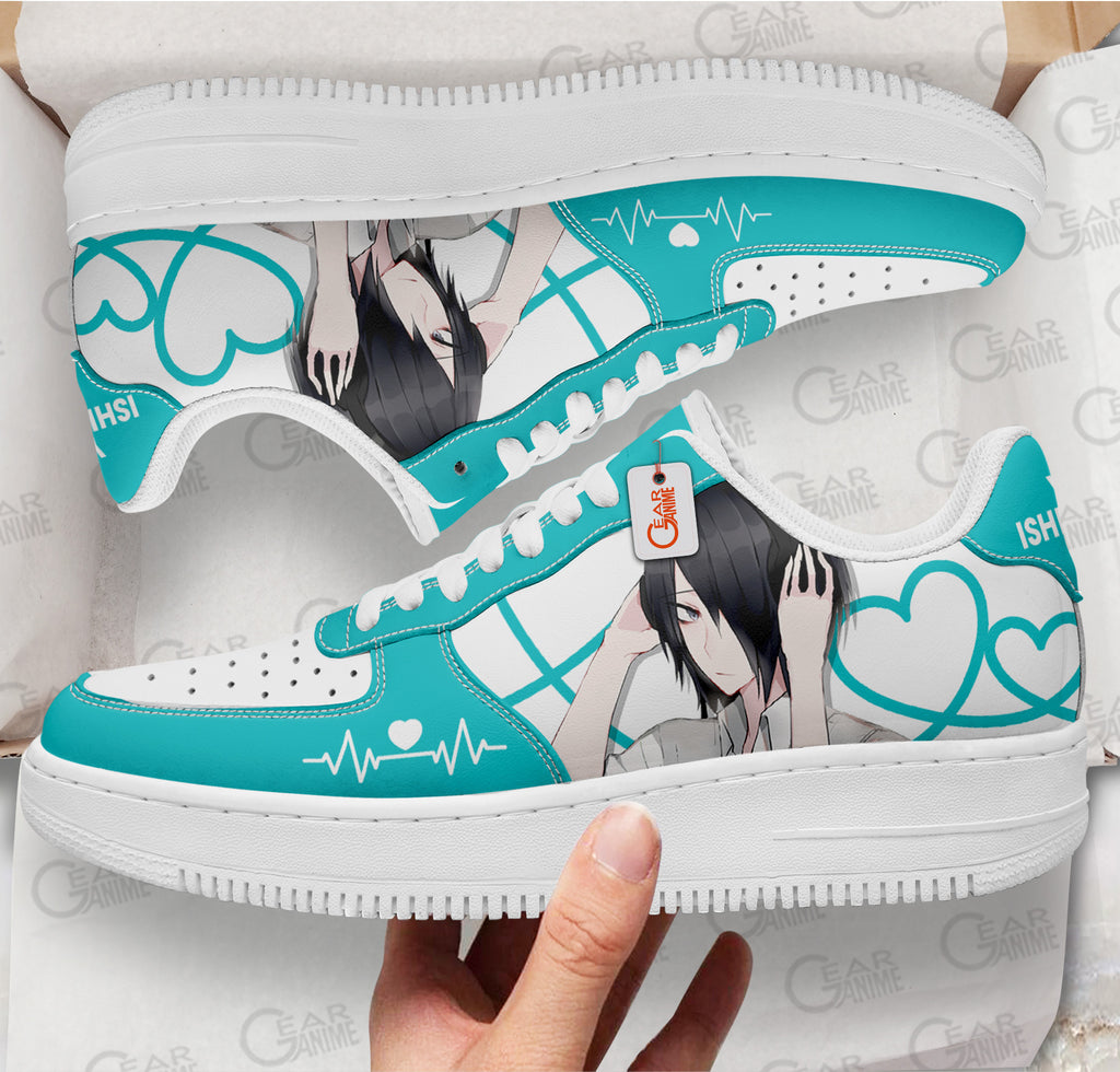 Baskets Anime Yu Ishigami en Cuir Chaussures Basses Unisexes Anime Manga