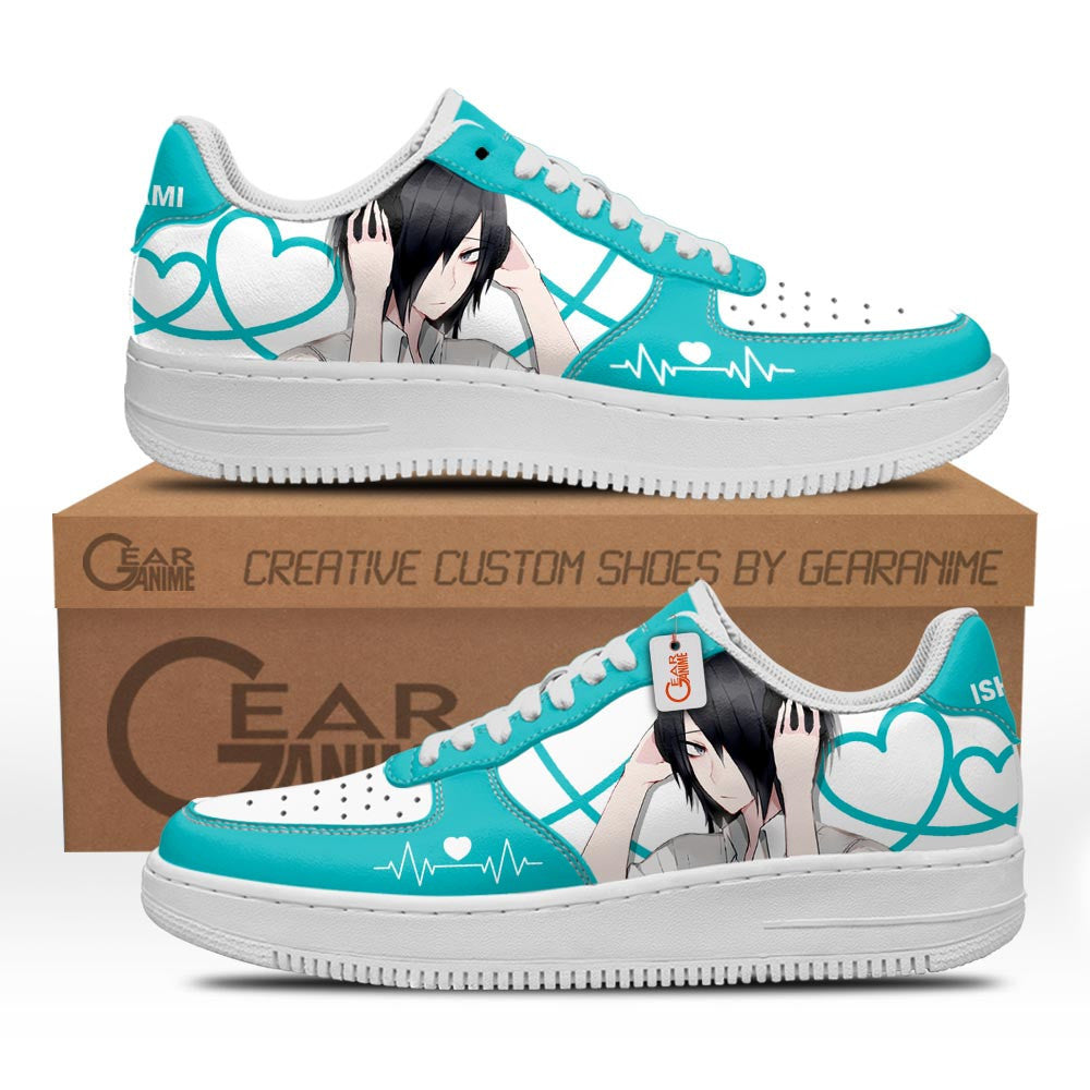 Baskets Anime Yu Ishigami en Cuir Chaussures Basses Unisexes Anime Manga