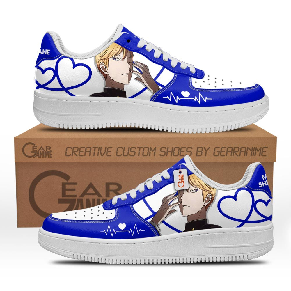 Baskets Anime Miyuki Shirogane en Cuir Chaussures Basses Unisexes Anime Manga
