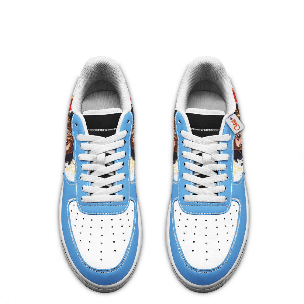 Baskets Anime Mako Mankanshoku en Cuir Chaussures Basses Unisexes Anime Manga