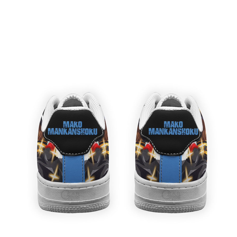 Baskets Anime Mako Mankanshoku en Cuir Chaussures Basses Unisexes Anime Manga