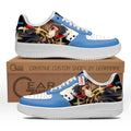Baskets Anime Mako Mankanshoku en Cuir Chaussures Basses Unisexes Anime Manga