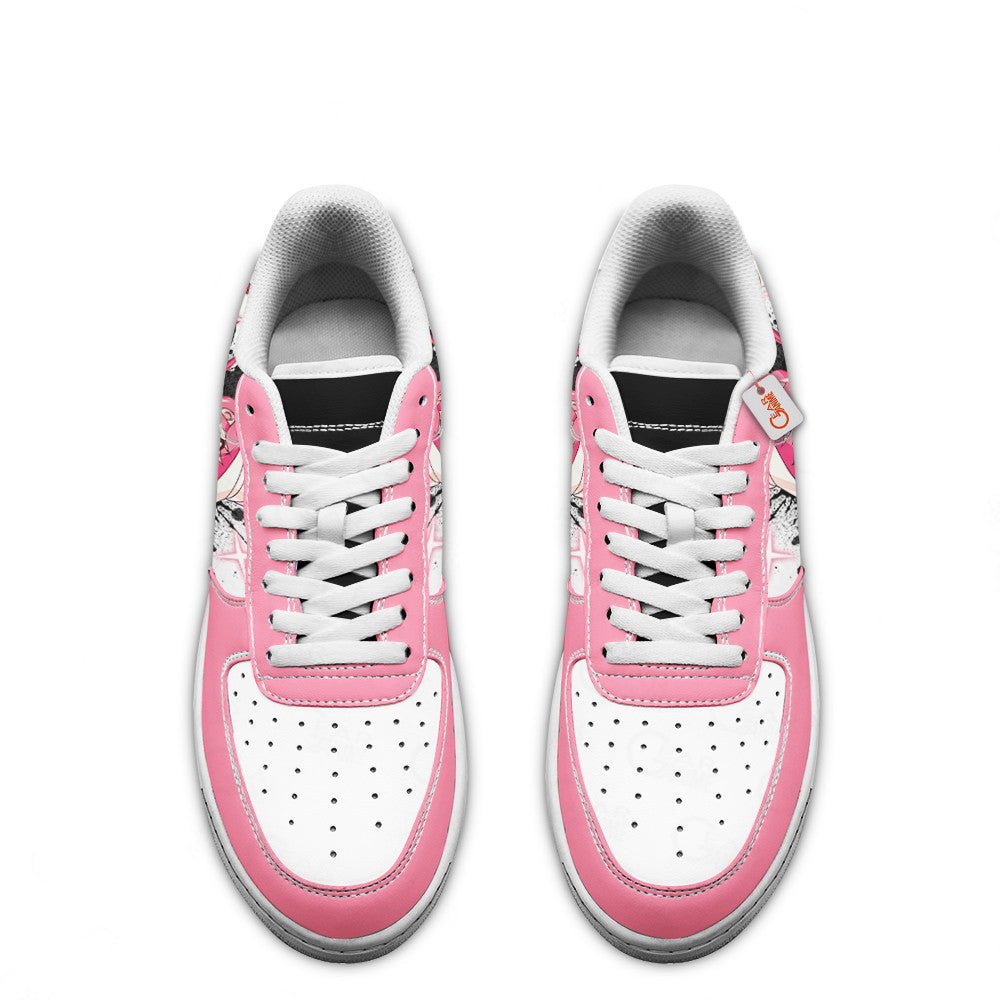 Baskets Anime Nonon Jakuzure en Cuir Chaussures Basses Unisexes Anime Manga