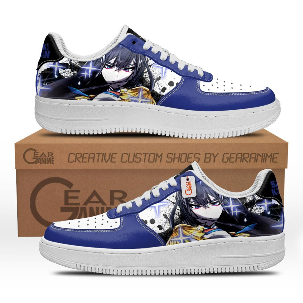 Baskets Anime Satsuki Kiryuuin en Cuir Chaussures Basses Unisexes Anime Manga