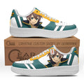 Baskets Anime Kazuma Satou Custom Low-Top Leather Sneakers KonoSuba en Cuir Chaussures Basses Unisexes Anime Manga