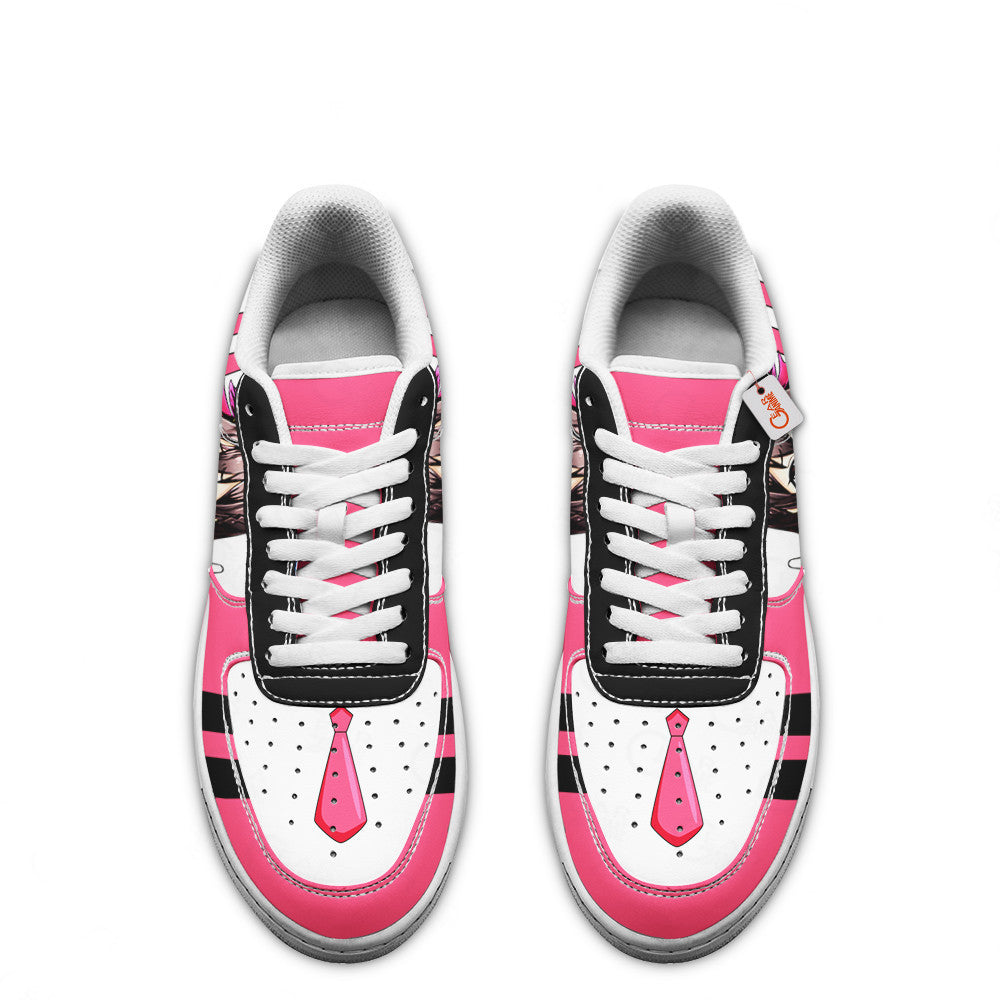 Baskets Anime Yunyun Custom Low-Top Leather Sneakers KonoSuba en Cuir Chaussures Basses Unisexes Anime Manga