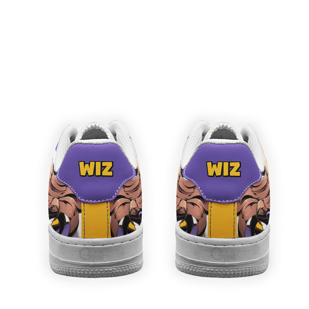 Baskets Anime Wiz Custom Low-Top Leather Sneakers KonoSuba en Cuir Chaussures Basses Unisexes Anime Manga