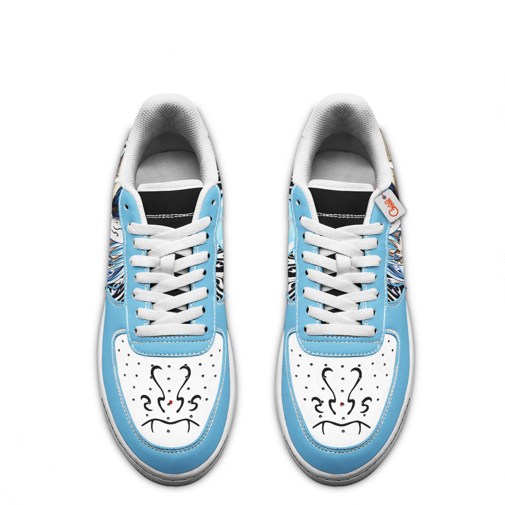 Baskets Anime Rimuru Tempest Custom Low-Top Leather Sneakers That Time I Got Reincarnated As A Slime en Cuir Chaussures Basses Unisexes Anime Manga