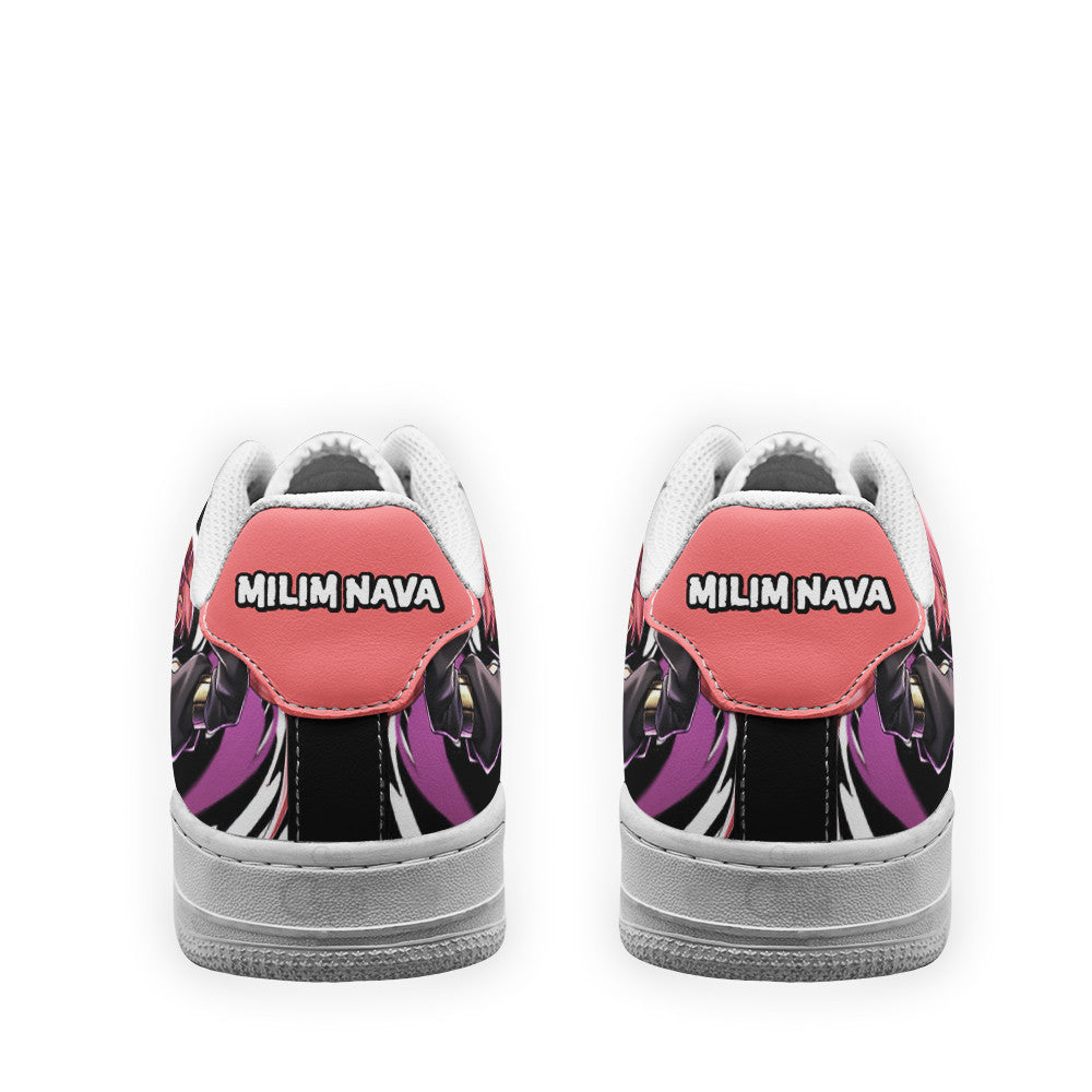 Baskets Anime Milim Nava Custom Low-Top Leather Sneakers That Time I Got Reincarnated As A Slime en Cuir Chaussures Basses Unisexes Anime Manga