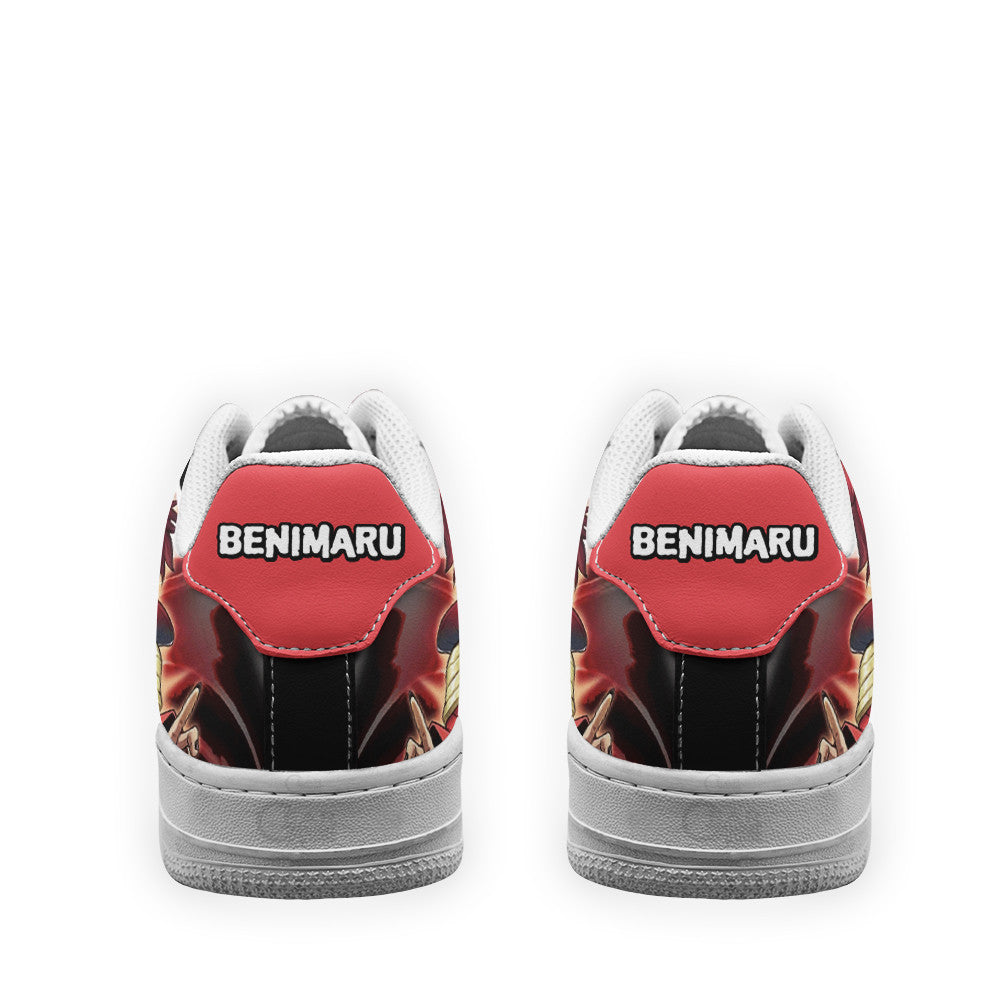 Baskets Anime Benimaru Custom Low-Top Leather Sneakers That Time I Got Reincarnated As A Slime en Cuir Chaussures Basses Unisexes Anime Manga