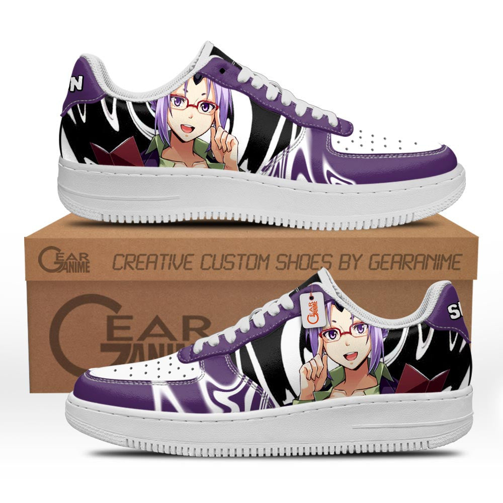 Baskets Anime Shion Custom Low-Top Leather Sneakers That Time I Got Reincarnated As A Slime en Cuir Chaussures Basses Unisexes Anime Manga