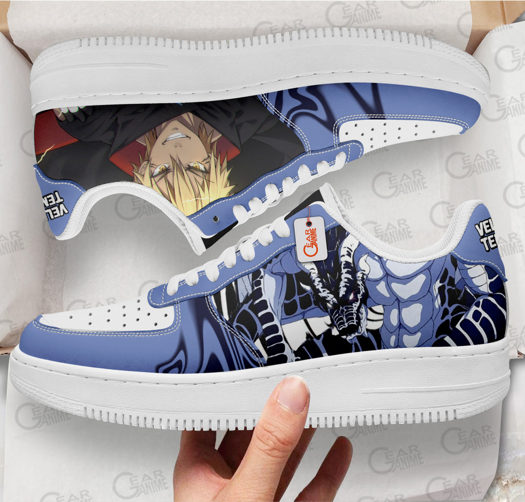 Baskets Anime Veldora Tempest Custom Low-Top Leather Sneakers That Time I Got Reincarnated As A Slime en Cuir Chaussures Basses Unisexes Anime Manga