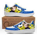 Baskets Anime Meguru Bachira en Cuir Chaussures Basses Unisexes Anime Manga