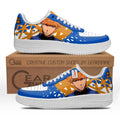 Baskets Anime Rensuke Kunigami en Cuir Chaussures Basses Unisexes Anime Manga