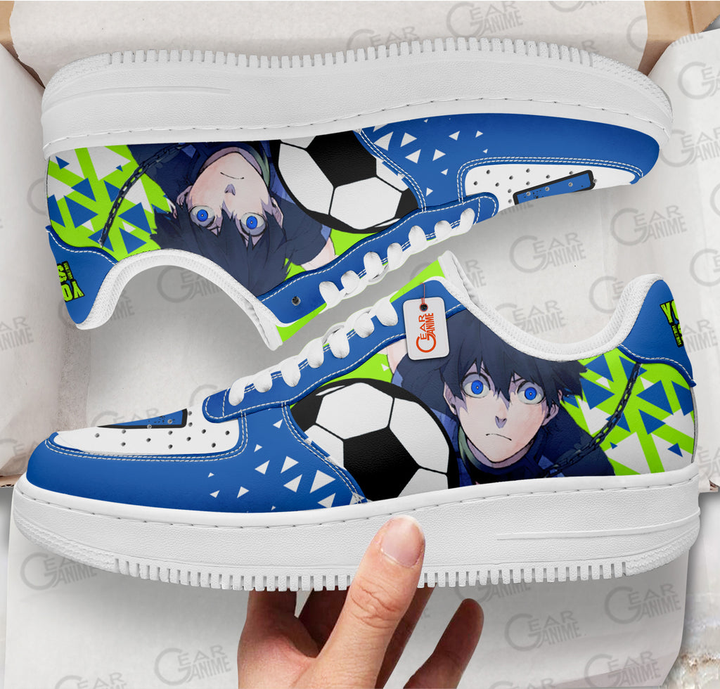 Baskets Anime Yoichi Isagi en Cuir Chaussures Basses Unisexes Anime Manga