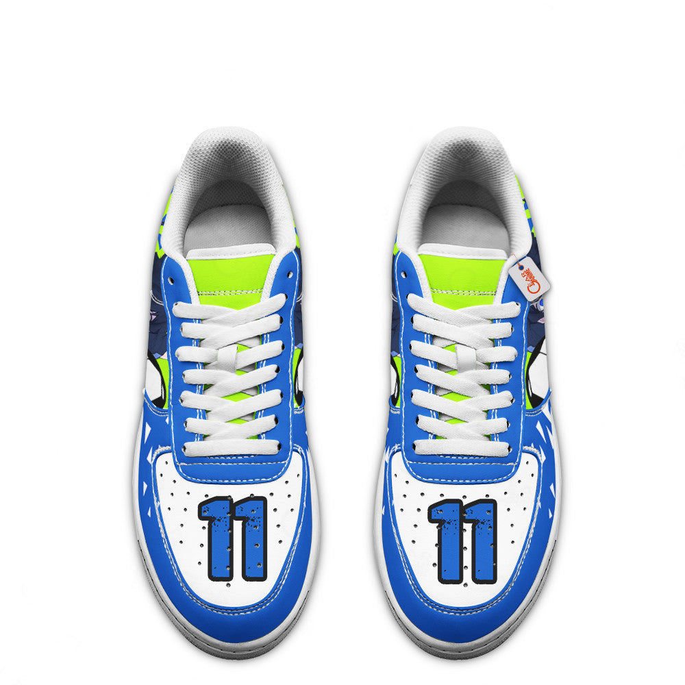Baskets Anime Yoichi Isagi en Cuir Chaussures Basses Unisexes Anime Manga