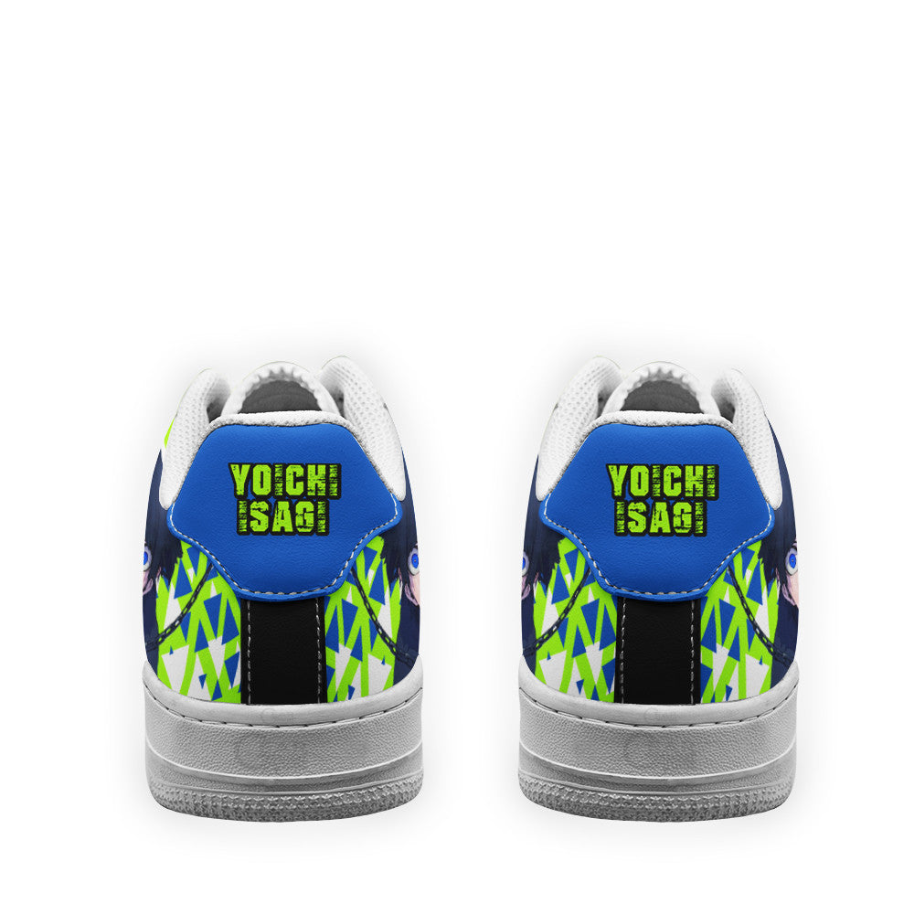 Baskets Anime Yoichi Isagi en Cuir Chaussures Basses Unisexes Anime Manga