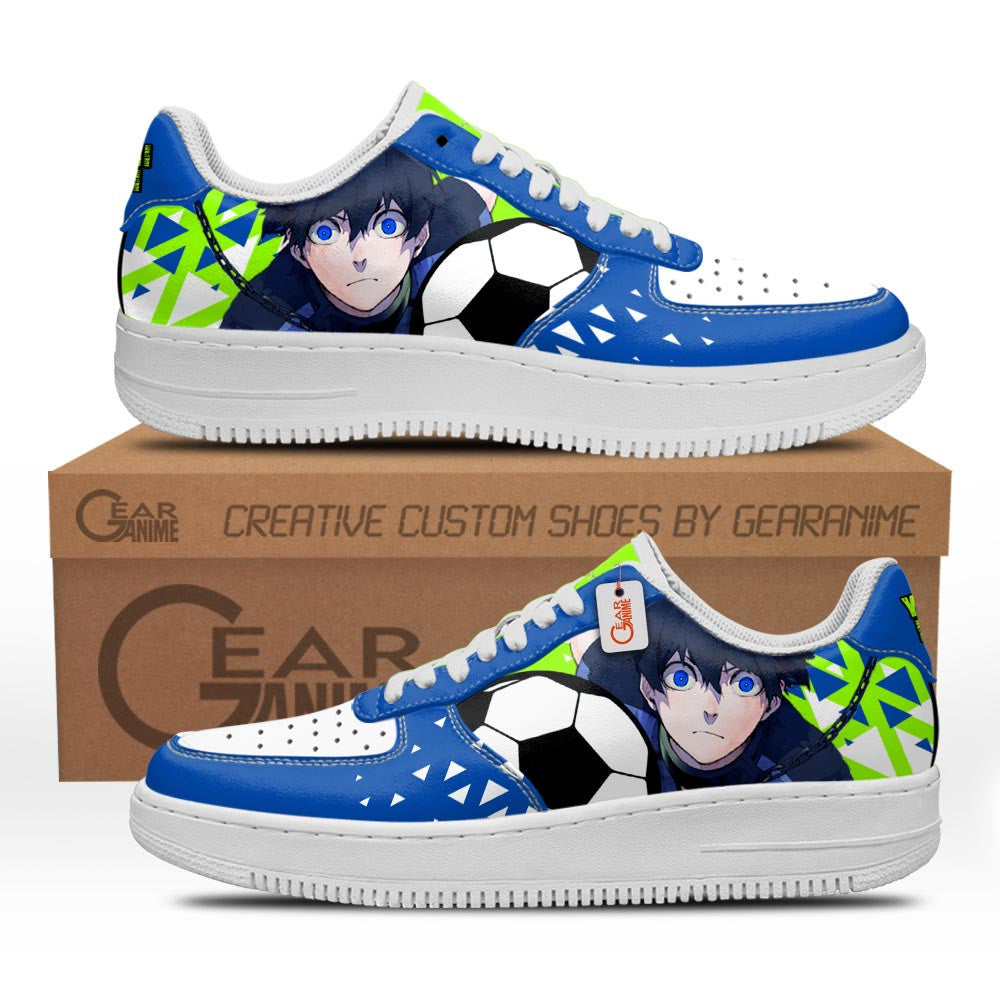Baskets Anime Yoichi Isagi en Cuir Chaussures Basses Unisexes Anime Manga