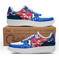 Baskets Anime Hyoma Chigiri en Cuir Chaussures Basses Unisexes Anime Manga