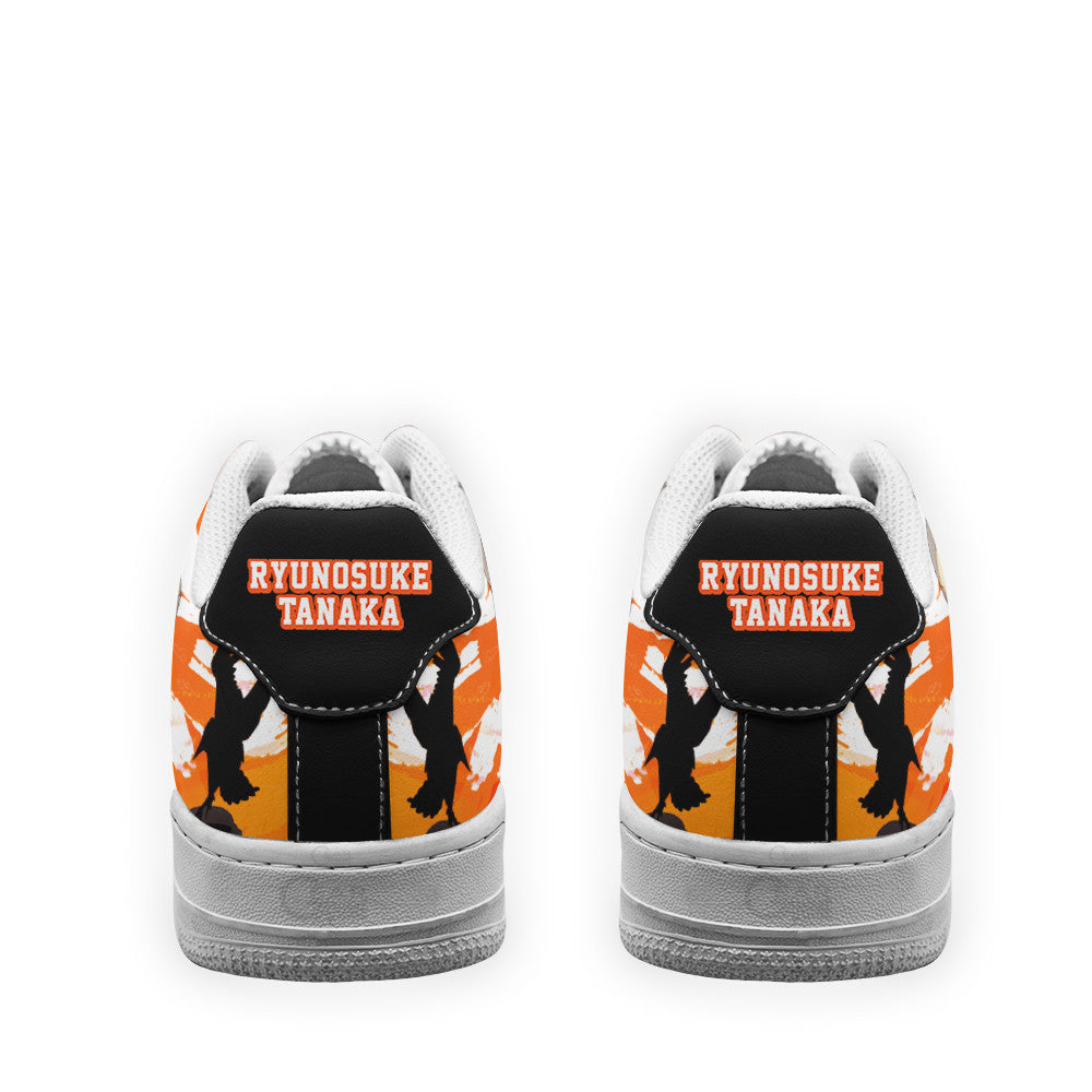 Baskets Anime Ryunosuke Tanaka en Cuir Chaussures Basses Unisexes Anime Manga