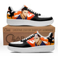 Baskets Anime Asahi Azumane en Cuir Chaussures Basses Unisexes Anime Manga
