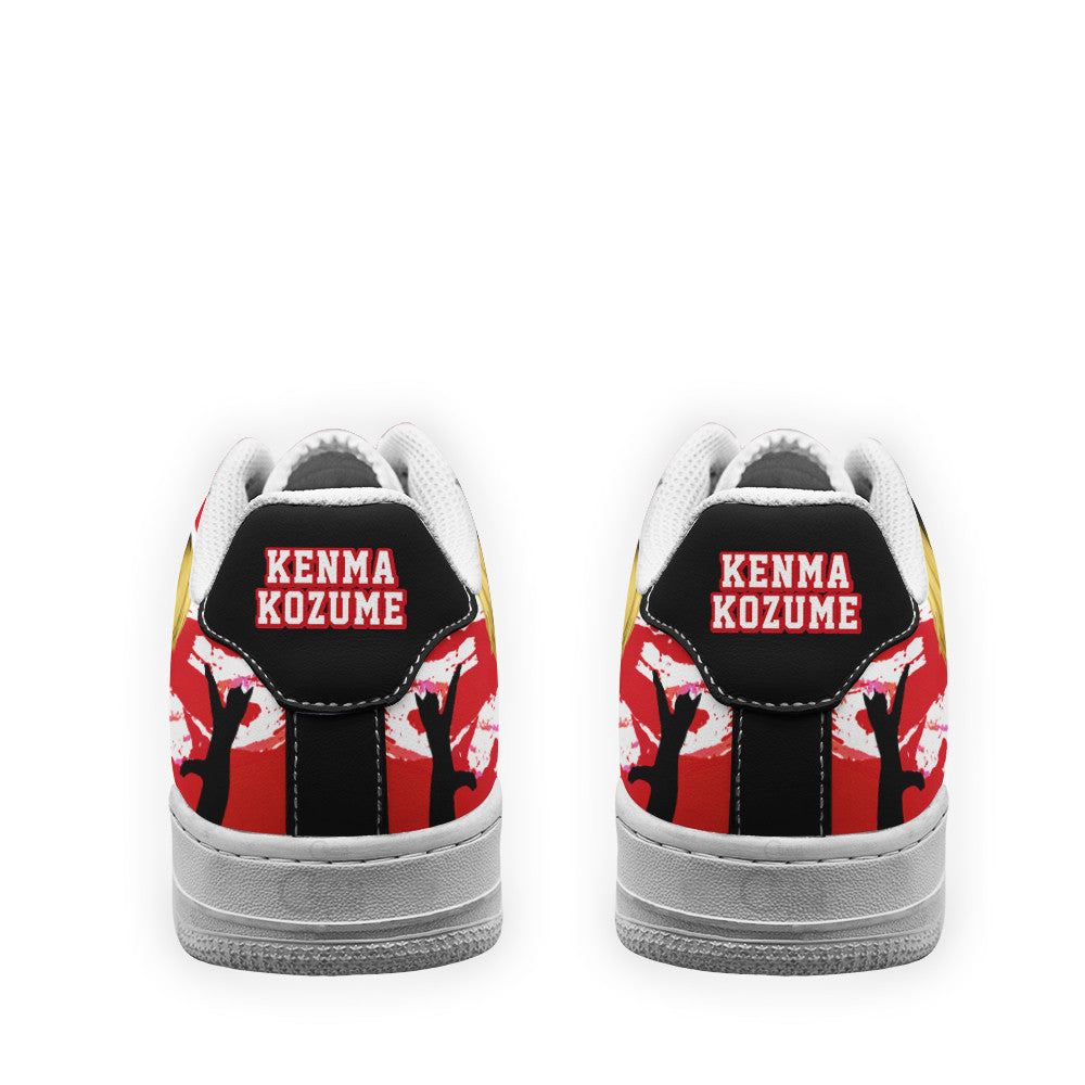 Baskets Anime Kenma Kozume en Cuir Chaussures Basses Unisexes Anime Manga