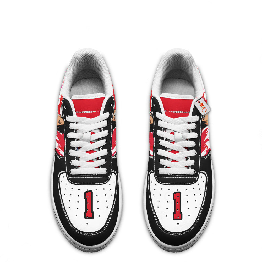 Baskets Anime Tetsuro Kuroo en Cuir Chaussures Basses Unisexes Anime Manga