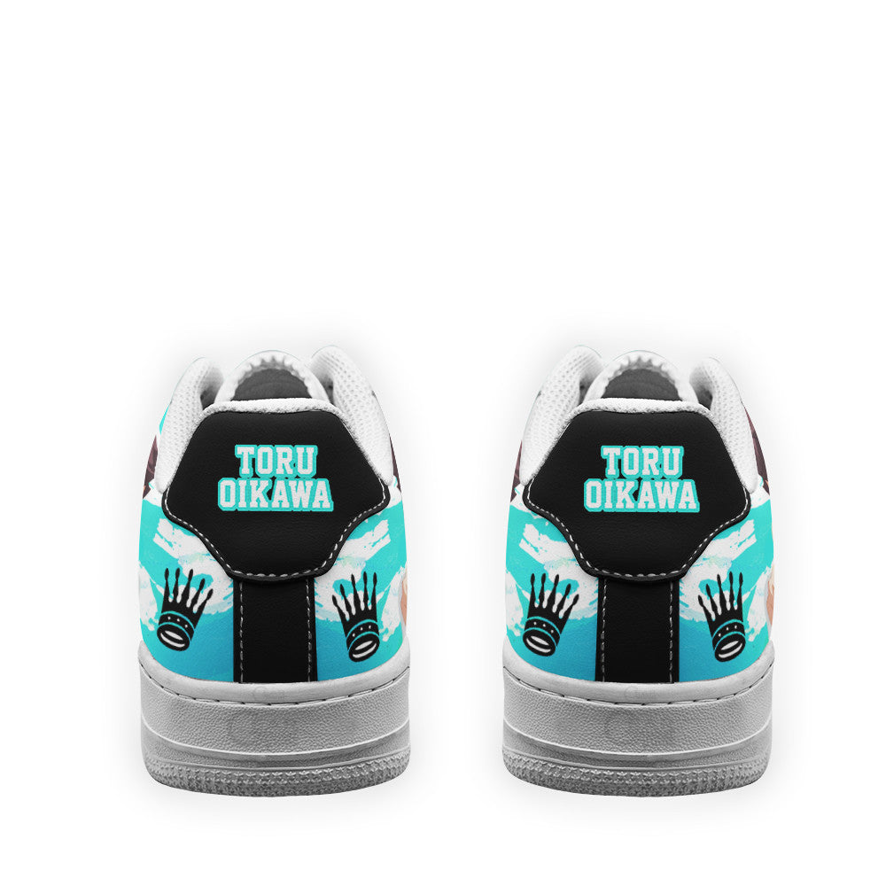 Baskets Anime Toru Oikawa en Cuir Chaussures Basses Unisexes Anime Manga