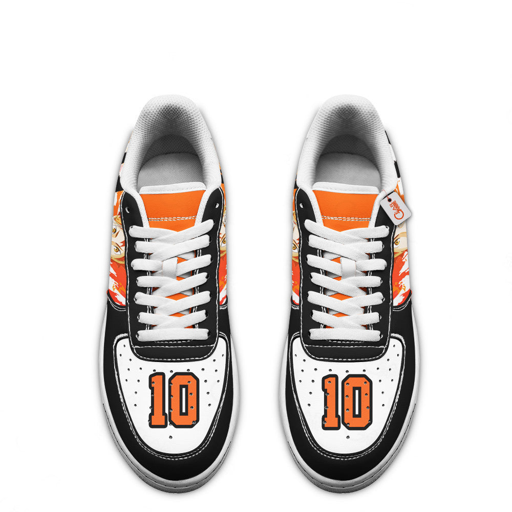 Baskets Anime Shoyo Hinata en Cuir Chaussures Basses Unisexes Anime Manga