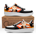 Baskets Anime Shoyo Hinata en Cuir Chaussures Basses Unisexes Anime Manga
