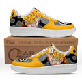 Baskets Anime Goku Super Saiyan 2 en Cuir Chaussures Basses Unisexes Dragon Ball