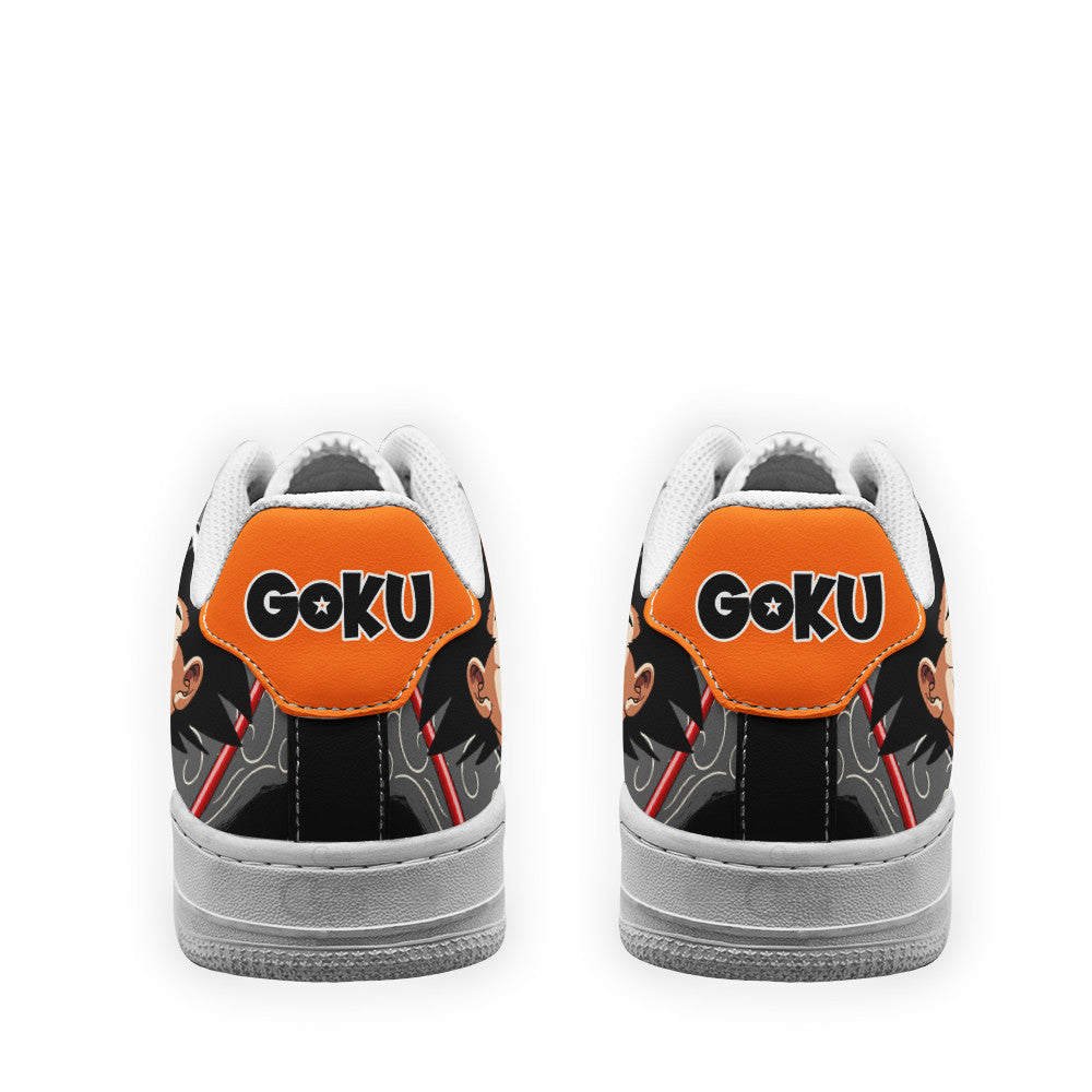 Baskets Anime Goku Kid en Cuir Chaussures Basses Unisexes Dragon Ball