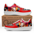 Baskets Anime Goku Super Saiyan God en Cuir Chaussures Basses Unisexes Dragon Ball