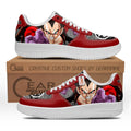 Baskets Anime Vegeta Super Saiyan 4 en Cuir Chaussures Basses Unisexes Dragon Ball