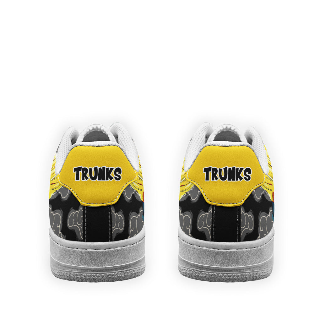 Baskets Anime Trunks Kid Super Saiyan en Cuir Chaussures Basses Unisexes Anime Manga