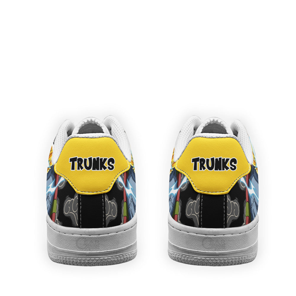 Baskets Anime Future Trunks Super Saiyan 2 en Cuir Chaussures Basses Unisexes Anime Manga