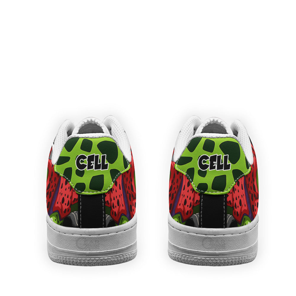 Baskets Anime Cell Max en Cuir Chaussures Basses Unisexes Anime Manga