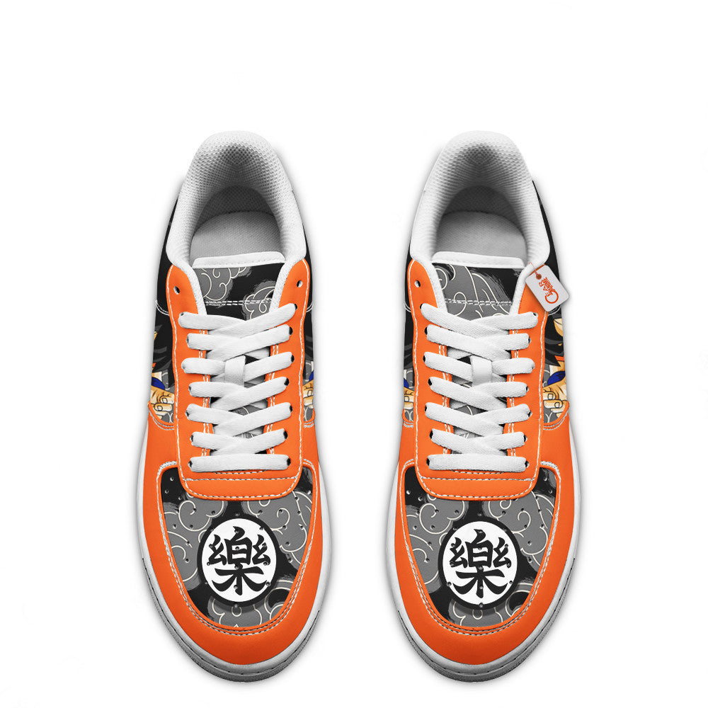 Baskets Anime Yamcha en Cuir Chaussures Basses Unisexes Anime Manga