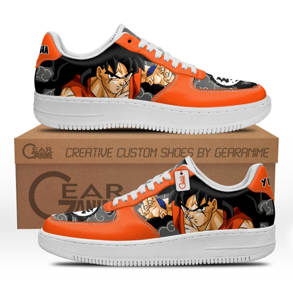 Baskets Anime Yamcha en Cuir Chaussures Basses Unisexes Anime Manga