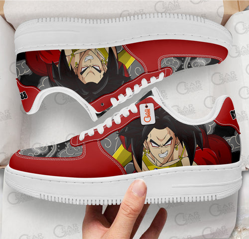 Baskets Anime Broly Legendary Super Saiyan en Cuir Chaussures Basses Unisexes Anime Manga
