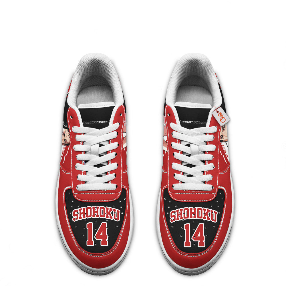 Baskets Anime Hisashi Mitsui en Cuir Chaussures Basses Unisexes Anime Manga