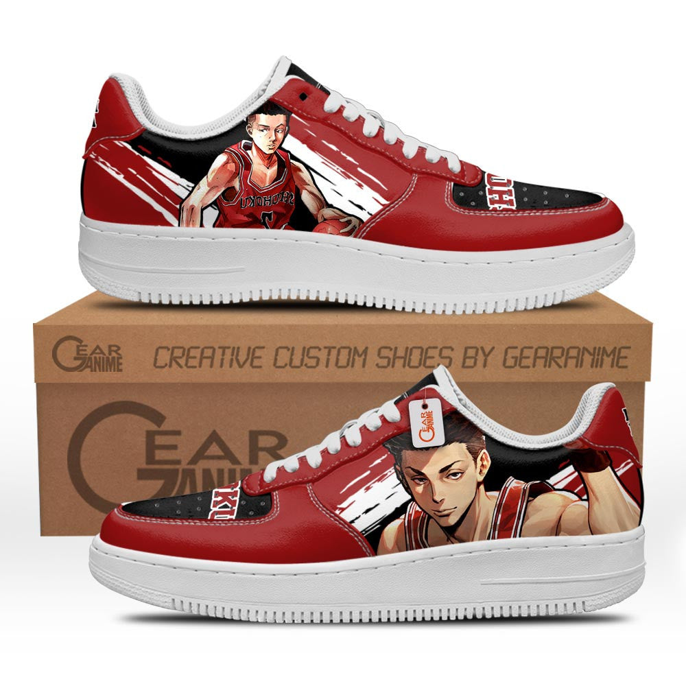Baskets Anime Miyagi Ryota en Cuir Chaussures Basses Unisexes Anime Manga