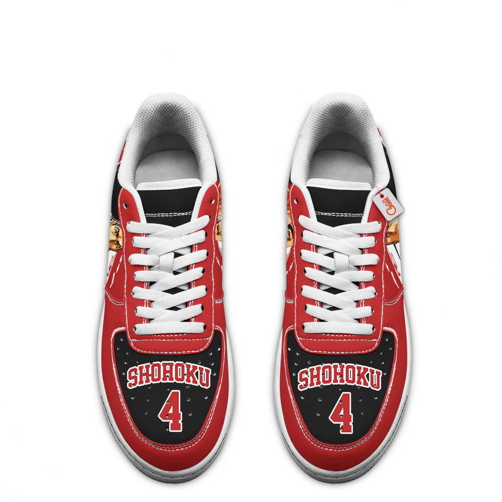 Baskets Anime Akagi Takenori en Cuir Chaussures Basses Unisexes Anime Manga
